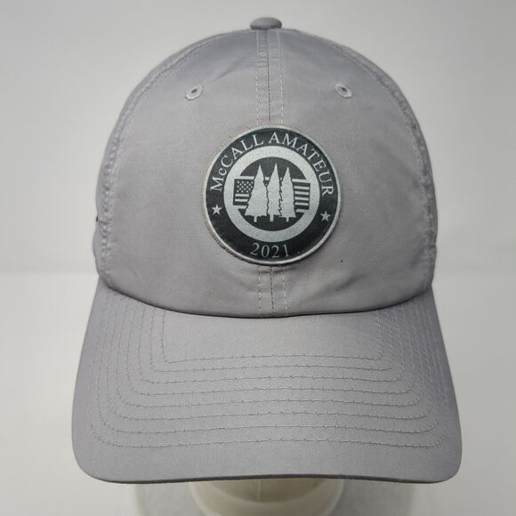 McCall Amateur 2021 Immersion Strapback Hat Gray One Size Adjustable Level Wear - Picture 2 of 9